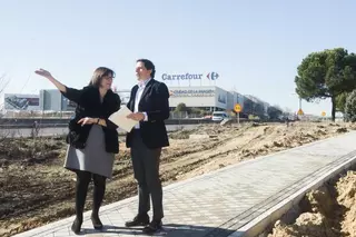 El Ayuntamiento de Pozuelo invierte medio millón de euros en un itinerario peatonal de más de 1.500 metros de aceras