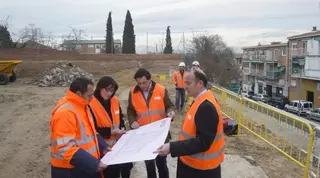 Las obras de rehabilitación del Barrio de las Flores de Pozuelo avanzan a buen ritmo