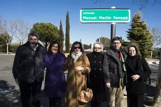 El Ayuntamiento de Pozuelo dedica una  glorieta al periodista Manuel Martin Ferrand
