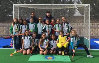 El equipo Alevín Femenino del CH Pozuelo gana la Copa de Madrid de Hockey Hierba
