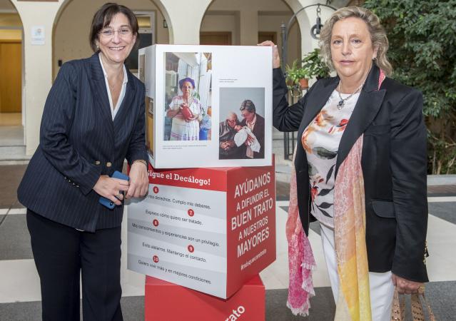 Pozuelo acoge la muestra de Cruz Roja “+Que un retrato” para sensibilizar sobre el buen trato a las personas mayores