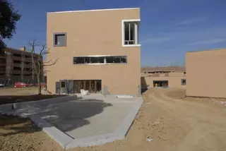 Las obras del Centro Cultural de Volturno, avanzan a buen ritmo