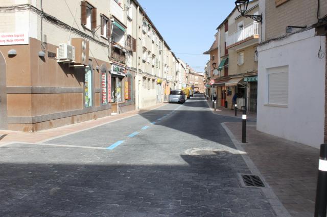 Finalizadas las obras de mejora del céntrico Barrio de las Flores de Pozuelo