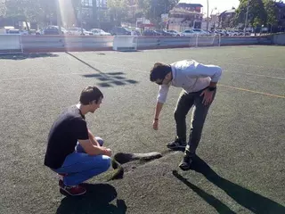 Somos Pozuelo pide inversiones en el campo de fútbol de "El Pradillo"