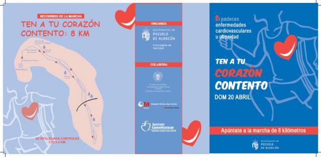 El próximo día 20 se celebra la marcha Ten a tu corazón contento