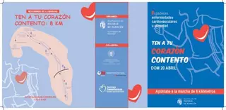 El próximo día 20 se celebra la marcha Ten a tu corazón contento