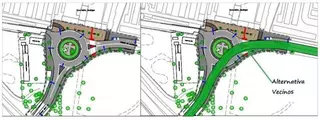 La Asociación Cívica Vecinos por Pozuelo considera "un despilfarro poco útil la construcción de una rotonda junto al cementerio"