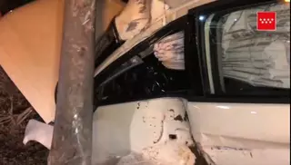 Una mujer herida de gravedad en un accidente en Pozuelo