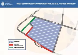 El Ayuntamiento informa de cortes de tráfico en la zona del antiguo Matadero del barrio de La Estación