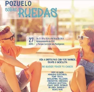 La ciudad celebra este sábado “Pozuelo sobre ruedas”, una jornada para disfrutar de los patines, skate y bicicletas

