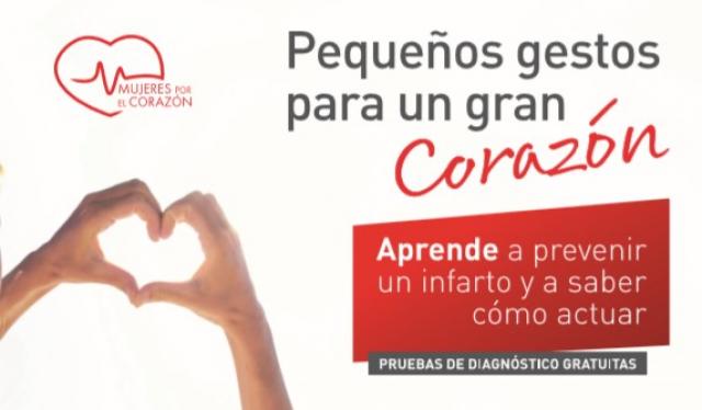 El autobús de «Mujeres por el corazón» llega a Pozuelo para ayudar a prevenir infartos
