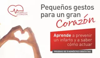 El autobús de «Mujeres por el corazón» llega a Pozuelo para ayudar a prevenir infartos