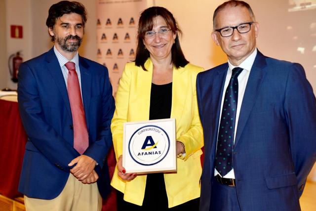 El Ayuntamiento distinguido con el Sello “Afanias Comprometido” por su atención a las personas con discapacidad intelectual