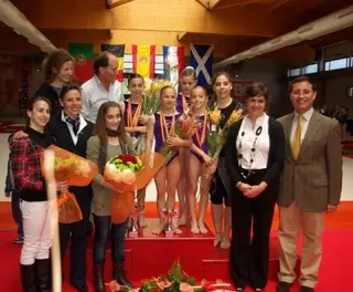 Gran actuación de las gimnastas pozuelar en el III Trofeo Internacional Olga Pozuelo.
