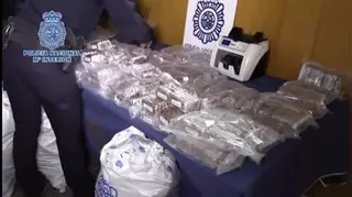 Desarticulada una red de traficantes de hachís que almacenaba el producto en una vivienda en Pozuelo