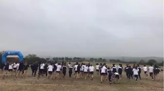 Más de 2.100 corredores participaron en el Cross de Navidad en el Parque Forestal Adolfo Suárez