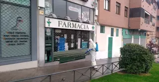 El Ayuntamiento de Pozuelo continúa con la limpieza diaria de desinfección en calles y mobiliario urbano de la ciudad