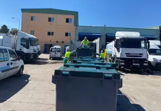 El Ayuntamiento de Pozuelo dona ocho contenedores de gran capacidad para el hospital de campaña de Leganés