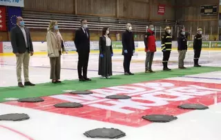 Clausura del Palacio de Hielo de Majadahonda como instalación temporal para acoger a fallecidos del COVID-19