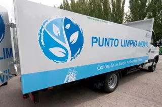 El Punto Limpio Móvil de Pozuelo recoge a domicilio los pequeños residuos de origen doméstico