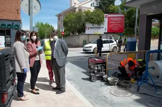 Recta final en las obras de rehabilitación y mejora del centro de Pozuelo de Alarcón