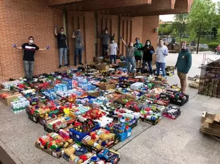 Los vecinos de Pozuelo donan más de 16.000 Kg de alimentos durante el fin de semana

