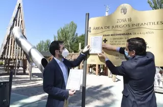 Pozuelo de Alarcón reabre las áreas de juego infantiles de los parques