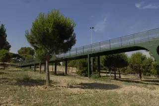 Inaugurada la pasarela que une la zona del Cerro de los Perdigones con el Parque de Miradores II
