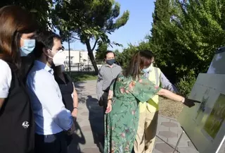 En marcha la nueva rotonda en el entorno de la Avenida Juan XXIII y la calle Mártires Oblatos de Pozuelo