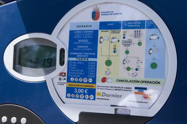 Ayto: "¡Aparcar en Pozuelo ya tiene otro color!"
