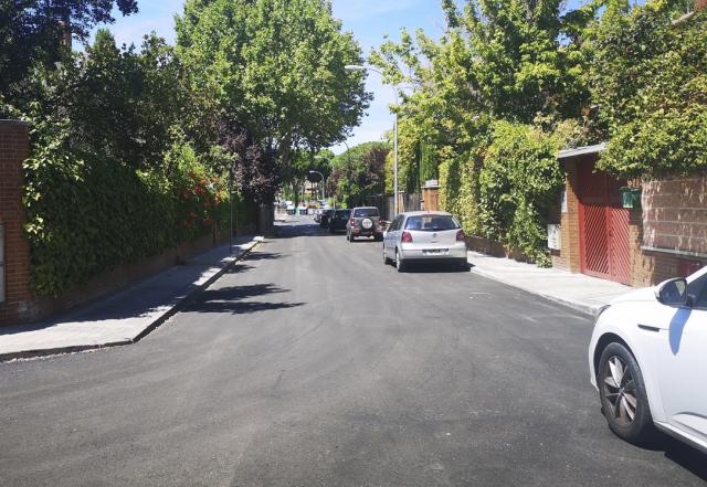 La Operación Asfalto en Pozuelo de Alarcón mejora este verano más de 86.000 m2 de superficie en casi medio centenar de calles