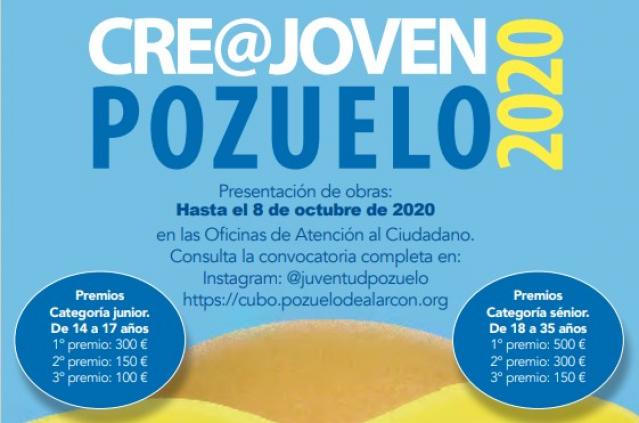 Últimos días para presentar las obras al Certamen CRE@ Joven Pozuelo 2020 