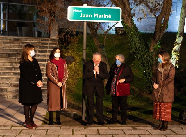Pozuelo rinde homenaje al director de fotografía Juan Mariné y le dedica una plaza en la Ciudad de la Imagen
