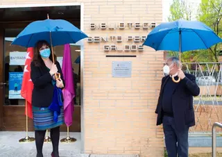 La Biblioteca Volturno de Pozuelo de Alarcón se llamará desde hoy Benito Pérez Galdós