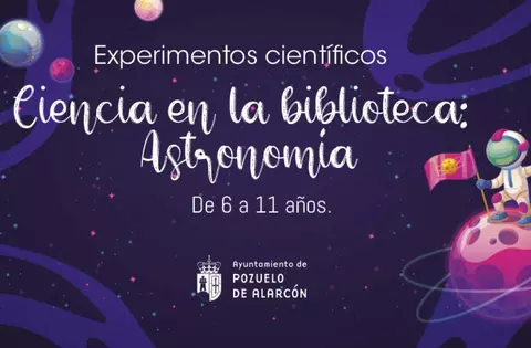 Continúa el ciclo de “Ciencia en la Biblioteca” con nuevas sesiones de astronomía 