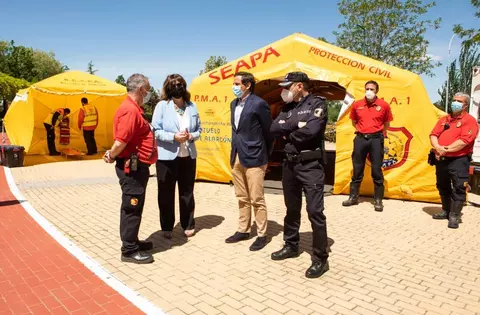El SEAPA incorpora una nueva ambulancia a su flota de vehículos sanitarios