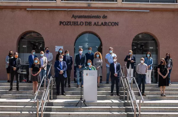 Dia de luto por el crimen machista que ha acabado con la vida de una vecina de Pozuelo