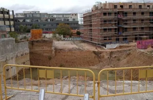 Las obras del aparcamiento en la zona del Antiguo Matadero se retomarán a principios de septiembre