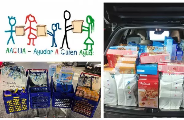 La Asociación pozuelera 'Ayudar a quien ayuda' inicia su campaña de recogida de alimentos Navidad 2021