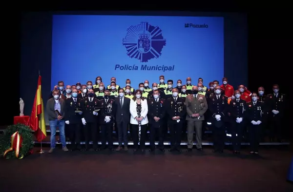 La Policía Municipal de Pozuelo celebra la festividad de su patrona, Nuestra Señora del Remedio