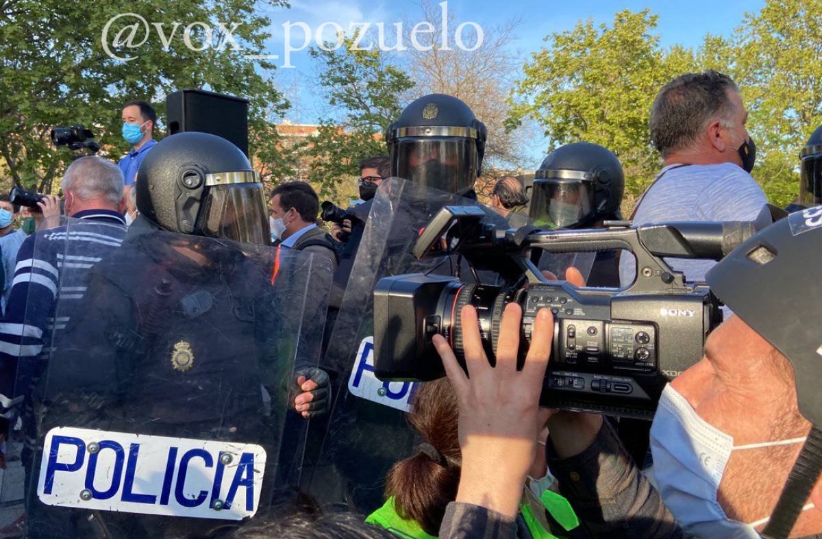 Vox Pozuelo presenta una Declaración Institucional contra la reforma de la Ley de Protección de Seguridad Ciudadana