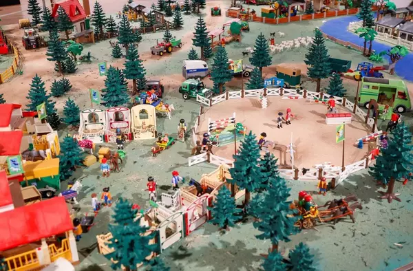 El Espacio MIRA de Pozuelo acoge una espectacular exposición de Playmobil