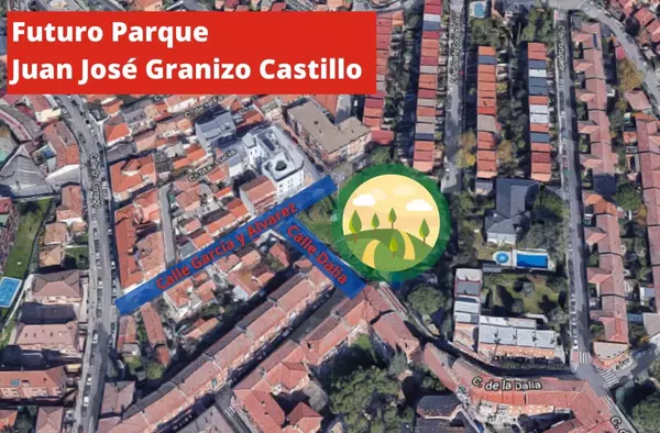 El PSOE de Pozuelo propone la creación de un parque en una zona verde del Pueblo