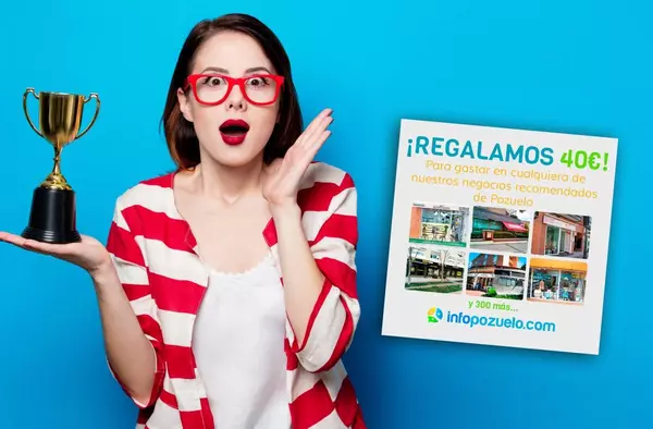 InfoPozuelo.com regala 40€ para gastar en el comercio local de Pozuelo de Alarcón