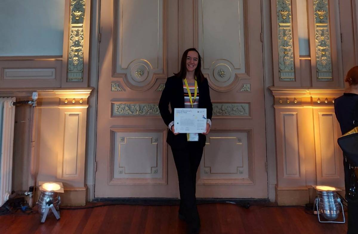 Una antigua alumna del IES Gerardo Diego premiada en el certamen de investigación más prestigioso del mundo