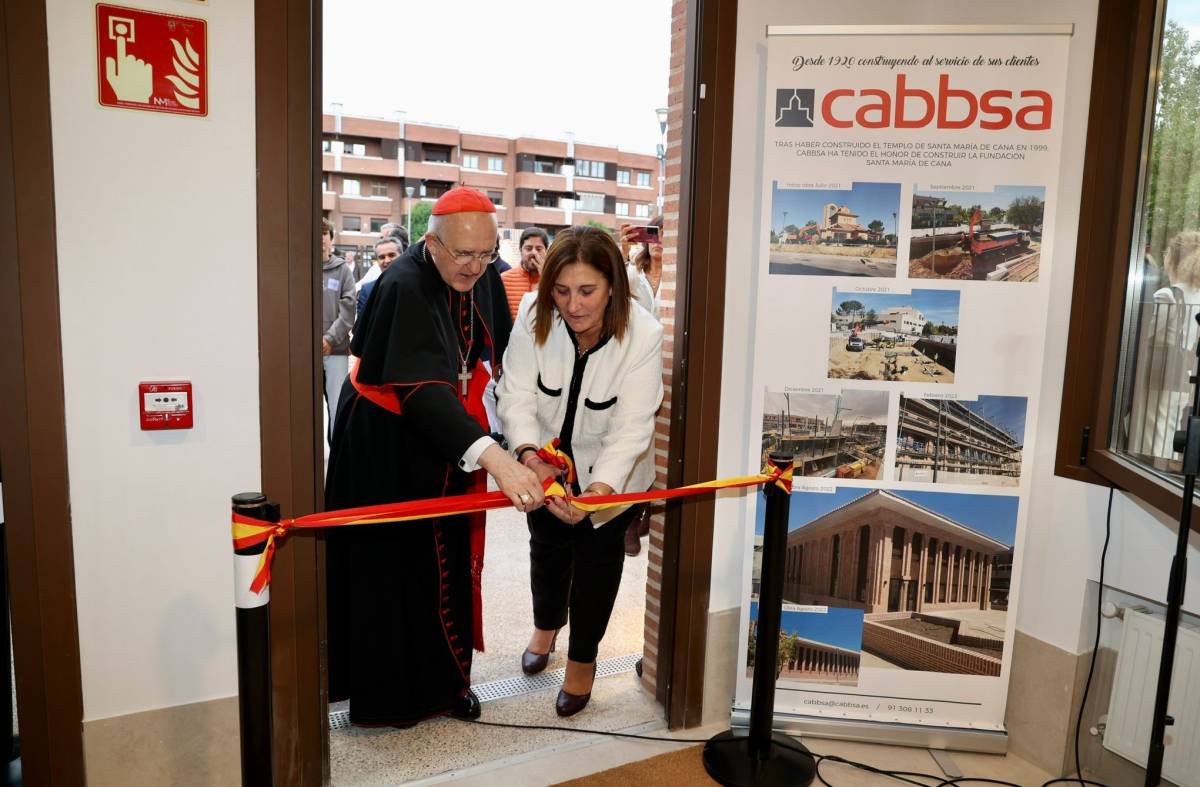 Inaugurado el nuevo edificio de la Fundación Caná de Pozuelo en el terreno cedido por el Ayuntamiento