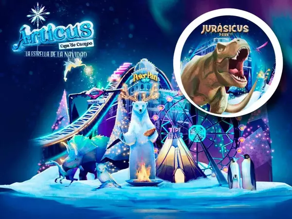 InfoPozuelo.com sortea 5 entradas para Árticus + Jurásicus Park, en el Parque temático de la Navidad