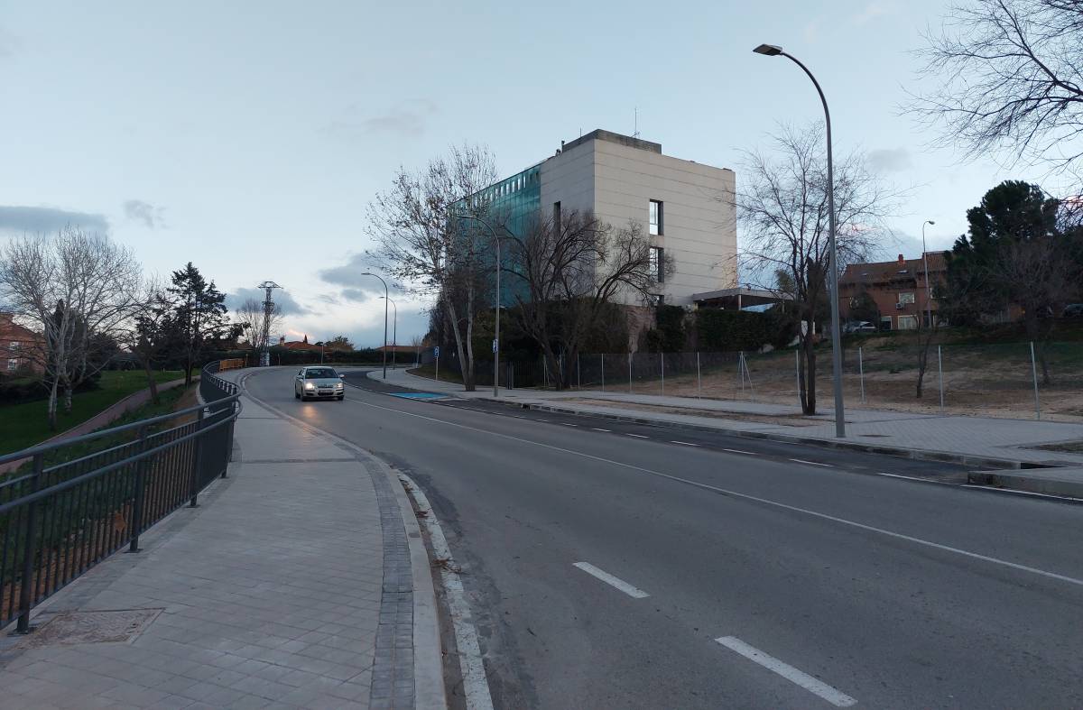 Finaliza la segunda fase de las obras de mejora de la accesibilidad en la carretera de Húmera