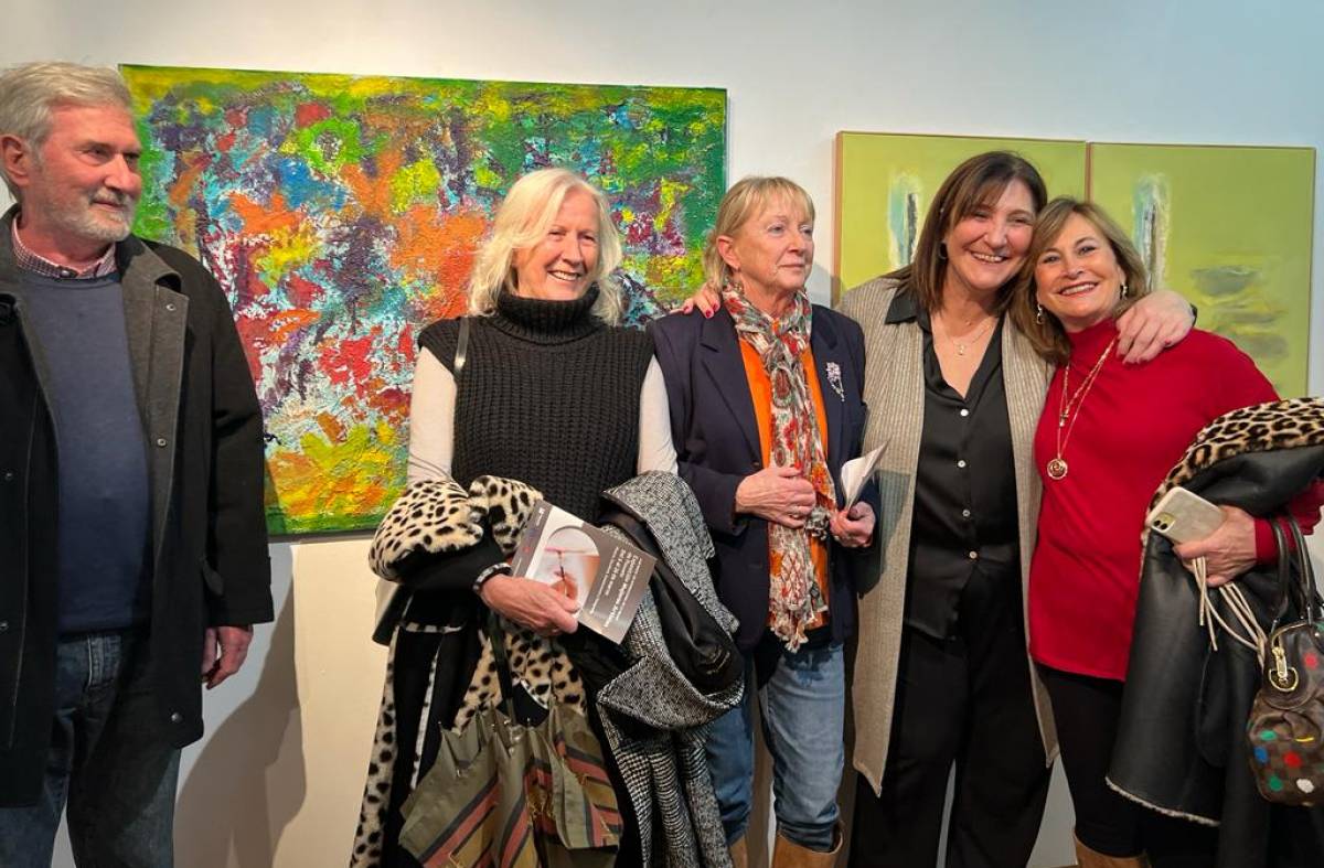 La alcaldesa inaugura la muestra “Mujeres Artistas de Pozuelo” organizada con motivo del Día de la Mujer