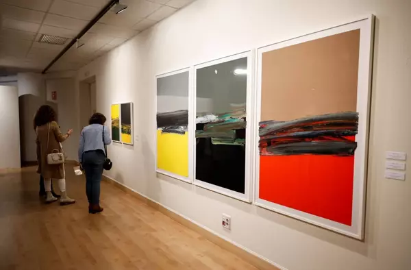 El Espacio MIRA de Pozuelo acoge la muestra 'Huellas' de Rafael Canogar